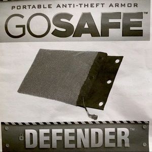 HoMedics Defender GoSafe Portable Anti-Theft Armor Bag